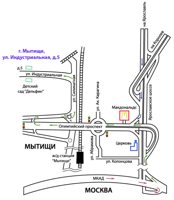 Макмарт мытищи схема проезда