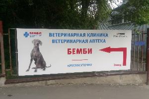 Ветеринарная клиника Бемби.  Город Москва